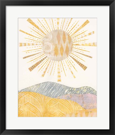 Framed Boho Sunshine II Print
