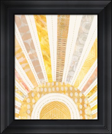 Framed Boho Sunshine I Print