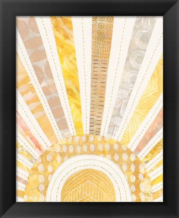 Framed Boho Sunshine I Print