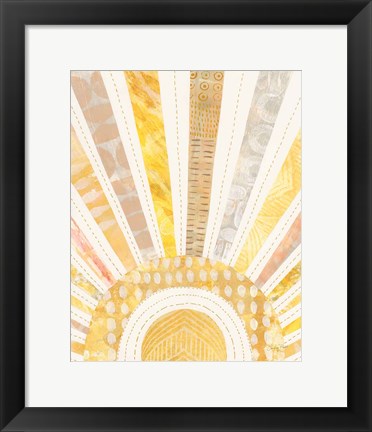 Framed Boho Sunshine I Print