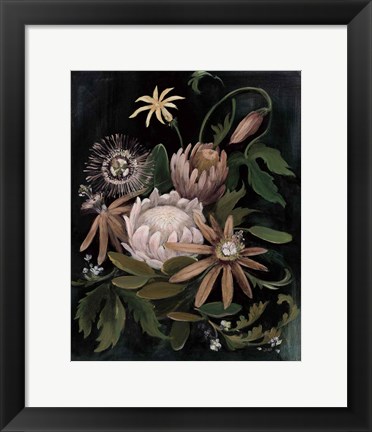 Framed Flower Show II Crop Neutral Print