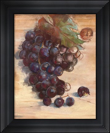 Framed Grape Harvest III No Label Print