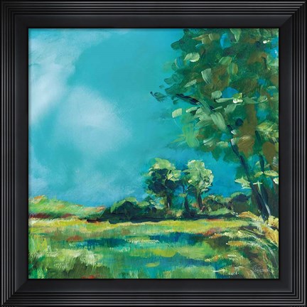 Framed July Meadow Print