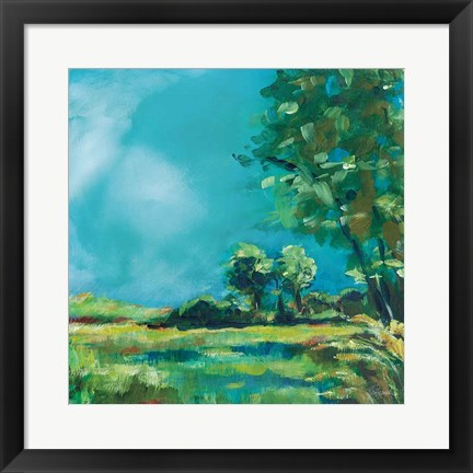 Framed July Meadow Print