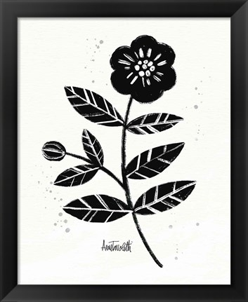 Framed Bold Blooms IV Print