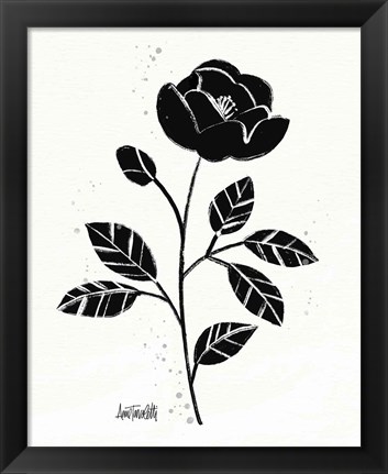 Framed Bold Blooms II Print