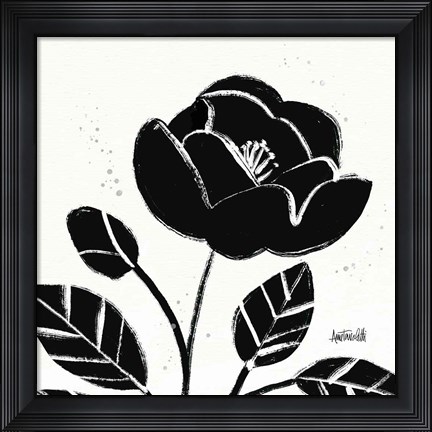Framed Bold Blooms VI Print