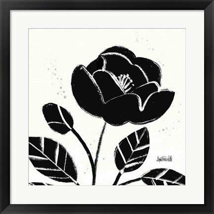 Framed Bold Blooms VI Print
