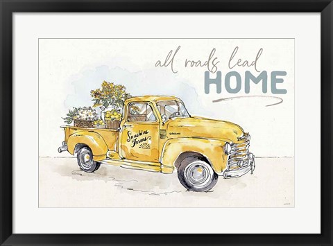 Framed Farmhouse Flea Market I Print