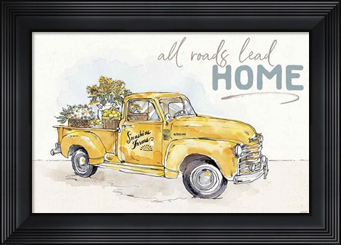 Framed Farmhouse Flea Market I Print