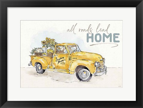 Framed Farmhouse Flea Market I Print