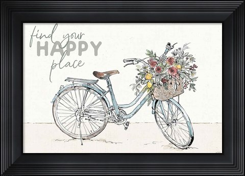 Framed Farmhouse Flea Market VI Print