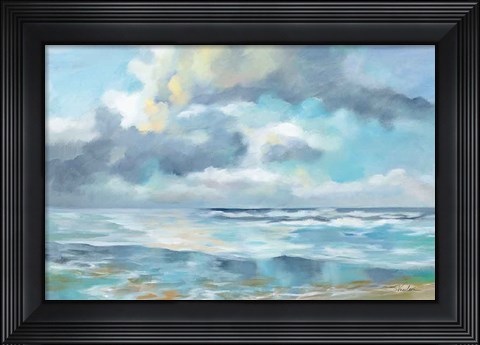 Framed Summer Clouds Print