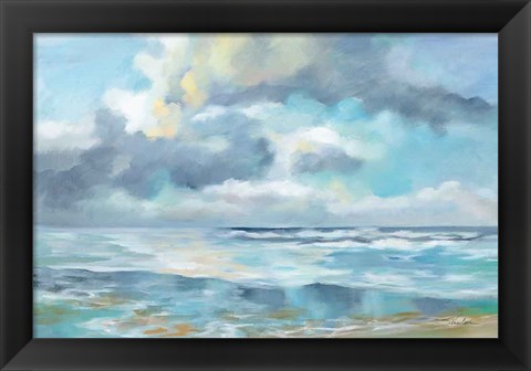 Framed Summer Clouds Print