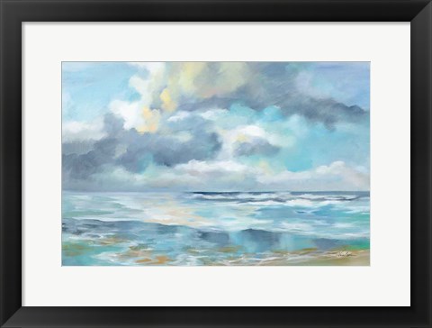 Framed Summer Clouds Print