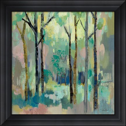 Framed Romantic Forest Print