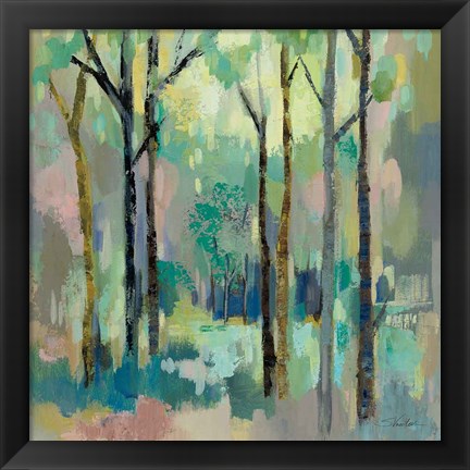 Framed Romantic Forest Print