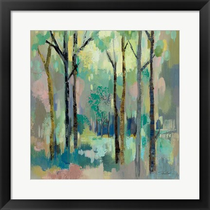 Framed Romantic Forest Print