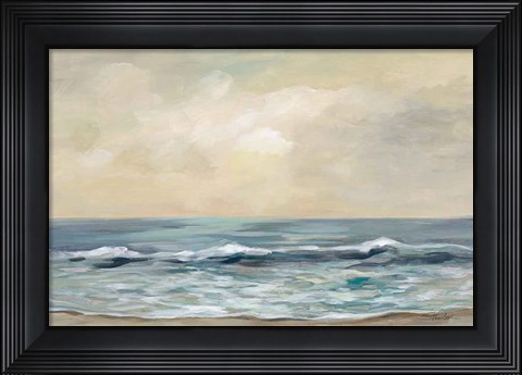 Framed Gentle Waves Print
