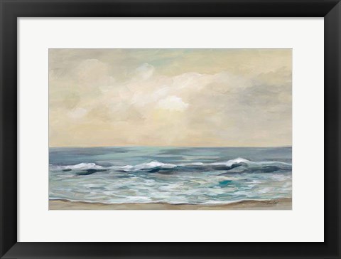 Framed Gentle Waves Print