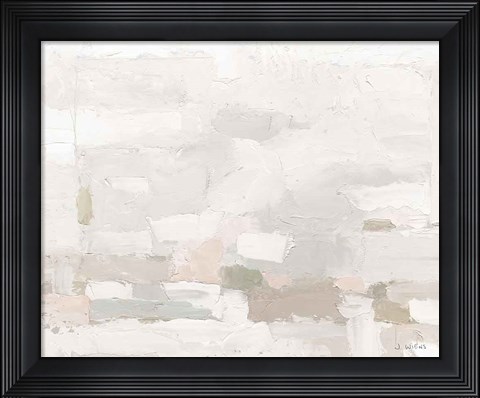 Framed Soft Hues Neutral Crop Print