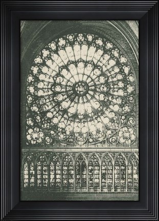 Framed Vintage Paris II Print