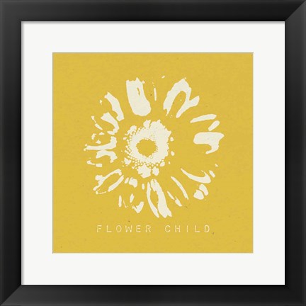 Framed Fresh as a Daisy I Print