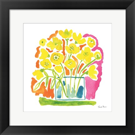 Framed Fresh Bouquet Print