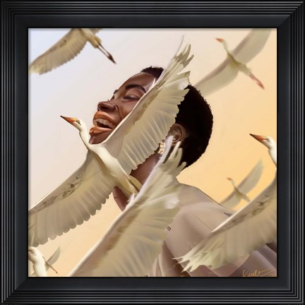 Framed Joy Print