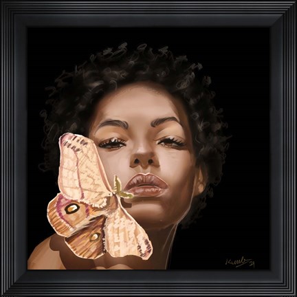 Framed Moth Print