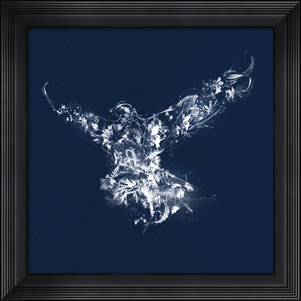Framed Flying Silhouette Print