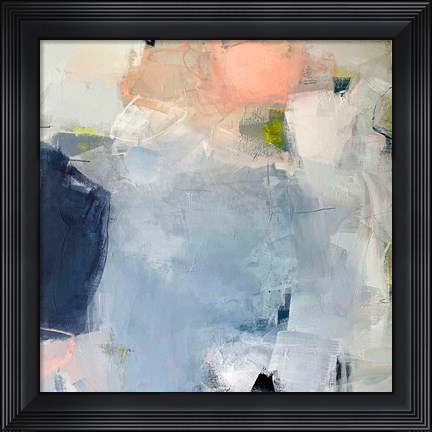 Framed Runaway Lines Print