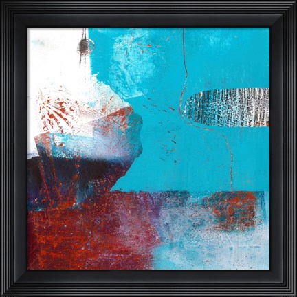 Framed Masked Vibrations Print