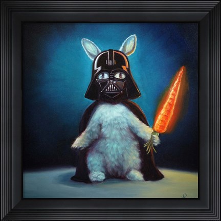 Framed Bunny Vader Print