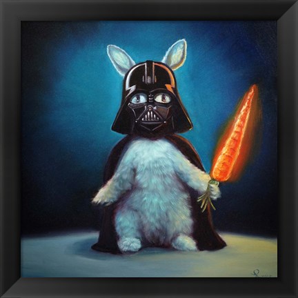 Framed Bunny Vader Print