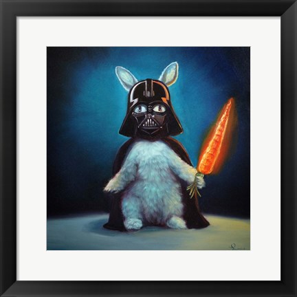 Framed Bunny Vader Print