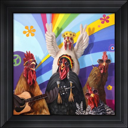 Framed Free Range Print