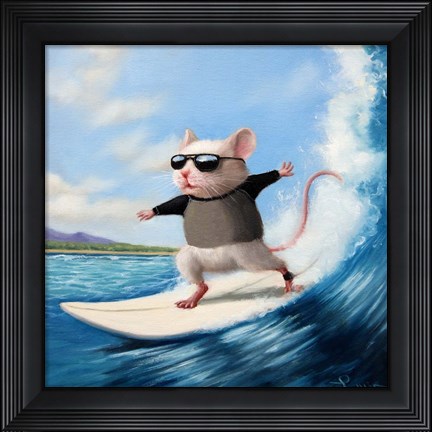 Framed Surfs Up Print