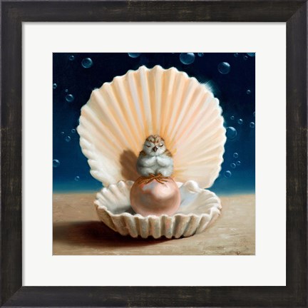 Framed World Is Your Oyster Print