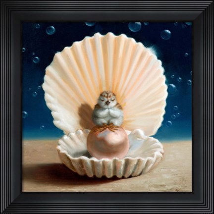 Framed World Is Your Oyster Print