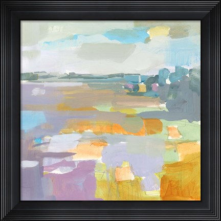 Framed Lilac Field Print