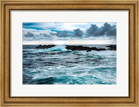 Framed Wind and Wave Print