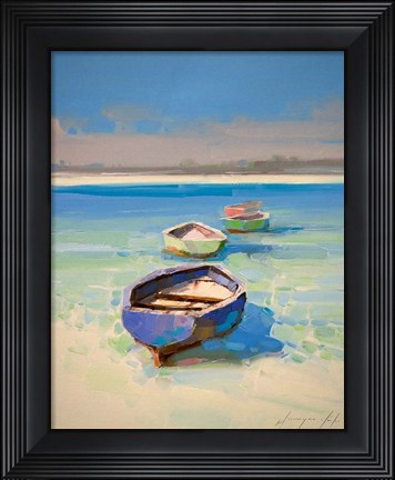 Framed Caribbean Shore Print