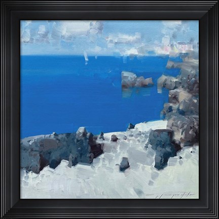 Framed Seashore Print