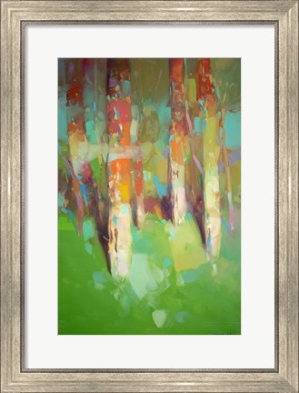Framed Summer Trees Print