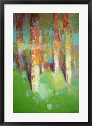 Framed Summer Trees Print