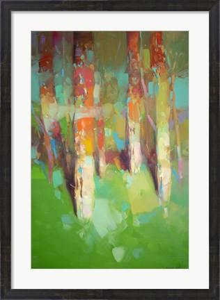 Framed Summer Trees Print