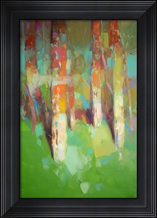 Framed Summer Trees Print