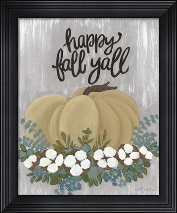 Framed Happy Fall Y&#39;All Print