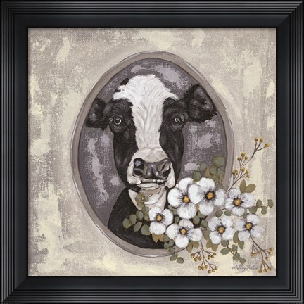 Framed Framed Cow Print